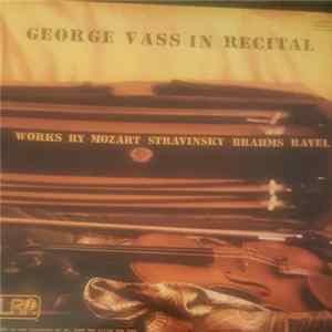George Vass - Goerge Vass in Recital FLAC album