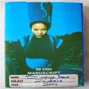 Simphiwe Dana - XB 2380 Manuscript: Zandisile FLAC album