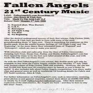 Alex Reece & Utah Jazz - Back To The Acid Lab E.P. FLAC album