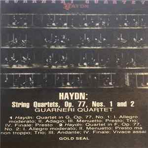 Guarneri Quartet - Haydn - String Quartets, Op. 77 (No. 1 In G / No. 2 In F) FLAC album