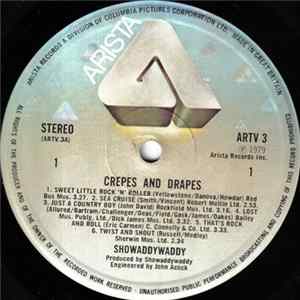 Showaddywaddy - Crepes & Drapes FLAC album