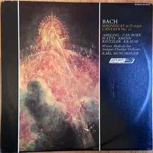Bach / Ameling • Van Bork • Watts • Krenn • Rintzler • Krause, Wiener Akademiechor, Stuttgart Chamber Orchestra, Karl Münchinger - Bach Magnificat in D Major, Cantata No. 10 FLAC album