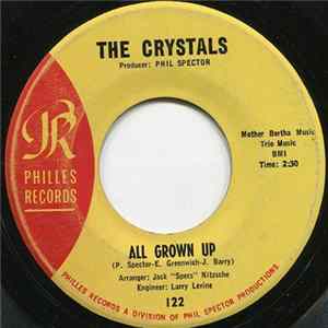 The Crystals - All Grown Up / Irving (Jaggered Sixteenths) FLAC album
