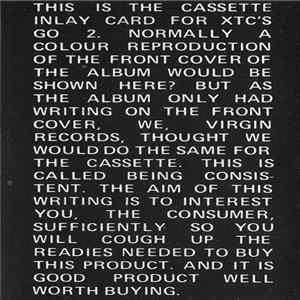 XTC - Go 2 FLAC album
