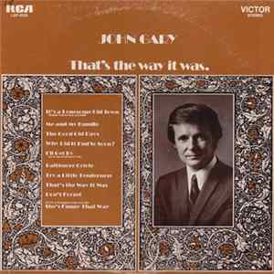 John Gary - That's The Way It Was FLAC album
