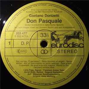 Donizetti - Don Pasquale FLAC album