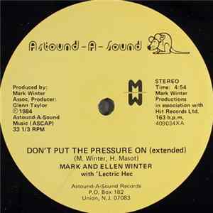 Mark And Ellen Winter With 'Lectric Hec - Don't Put The Pressure On FLAC album