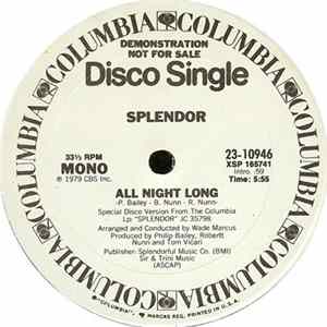 Splendor - All Night Long FLAC album