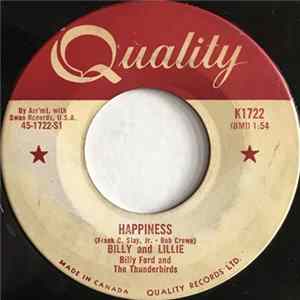 Billy And Lillie, Billy Ford And The Thunderbirds - Happiness / Creepin', Crawlin', Cryin' FLAC album