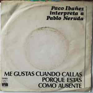 Paco Ibañez / Cuarteto Cedrón - Interpreta A Pablo Neruda FLAC album