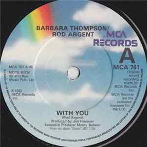 Barbara Thompson / Rod Argent - With You FLAC album