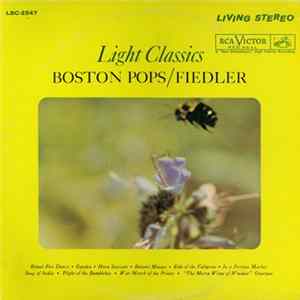 Boston Pops / Fiedler - Light Classics FLAC album