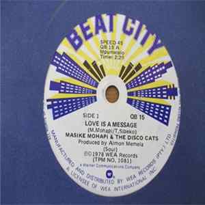 Masike Mohapi & The Disco Cats - Love Is A Message FLAC album