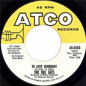 The Bee Gees - To Love Somebody FLAC album
