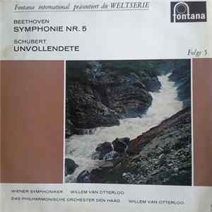 Beethoven, Schubert, Willem Van Otterloo, Wiener Symphoniker, Das Philharmonische Orchester Den Haag - Beethoven, Symphonie Nr.5 / Schubert, Unvollendete FLAC album