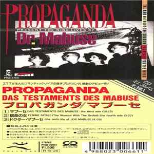 Propaganda - Dr. Mabuse FLAC album