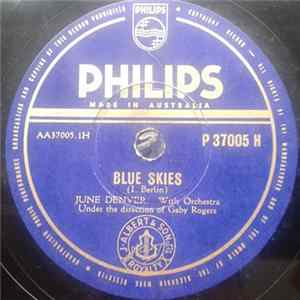 June Denver - Blue Skies / Part Of The Charm Of Paris FLAC album