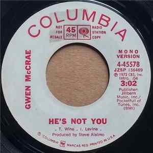Gwen McCrae - He's Not You FLAC album