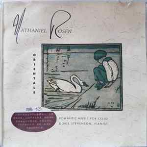 Nathaniel Rosen, Doris Stevenson - Orientale Romantic Music For Cello FLAC album