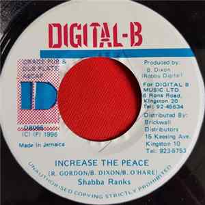 Shabba Ranks - Increase The Peace FLAC album