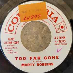 Marty Robbins - Too Far Gone - Love Can't Wait FLAC album