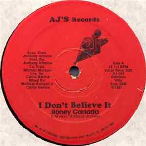Roney Canada - I Don't Believe It FLAC album
