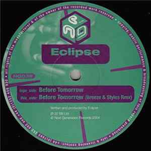 Eclipse - Before Tomorrow FLAC album