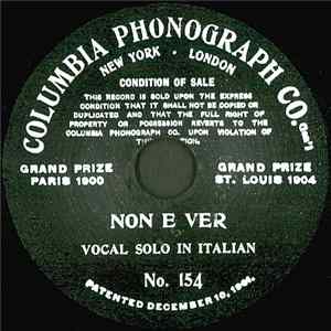 Alberto De Bassini - Non E Ver FLAC album