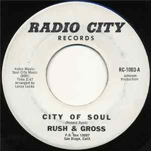 Rush & Gross - City Of Soul FLAC album