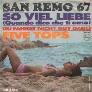 Five Tops - So Viel Liebe (Quando Dico Che Ti Amo) FLAC album