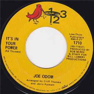 Joe Odom - It's In Your Power / Big Love FLAC album