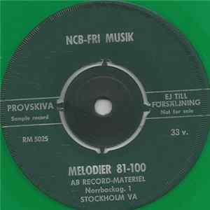 Unknown Artist - Melodier 81-100 / Melodier 101-120 FLAC album