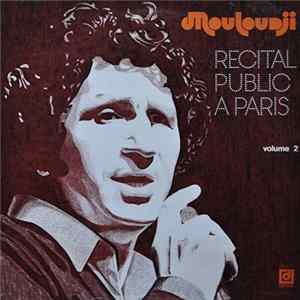 Mouloudji - Récital Public À Paris Volume 2 FLAC album