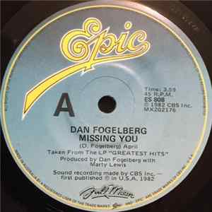 Dan Fogelberg - Missing You / Hearts And Crafts FLAC album