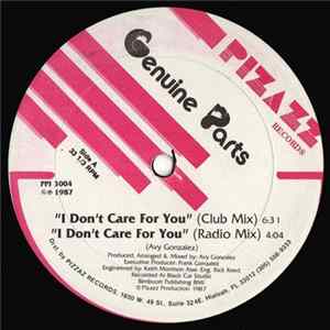 Genuine Parts - I Don't Care For You FLAC album