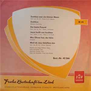 Wetzlarer Kinderchor - Zachäus War Ein Kleiner Mann FLAC album