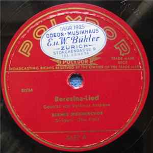 Berner Männerchor, Otto Kreis - Beresina-Lied / Sempacherlied FLAC album