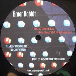 Braer Rabbit - Fat Content: Trace FLAC album