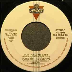 Voice Of The Beehive - Don't Call Me Baby FLAC album
