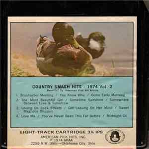 Unknown Artist - Country Smash Hits - 1974 Vol. 2 FLAC album