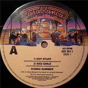 Donna Summer - Hot Stuff / Bad Girls / I Feel Love (Mega Mix) FLAC album