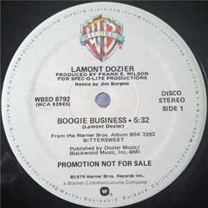 Lamont Dozier - Boogie Business FLAC album