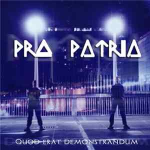 Pro Patria - Quod Erat Demonstrandum FLAC album