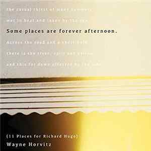 Wayne Horvitz - Some Places Are Forever Afternoon: 11 Places For Richard Hugo FLAC album