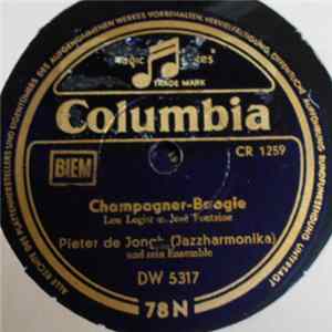 Pieter de Jongh Und Sein Ensemble - Champagner-Boogie / Böser Buben-Boogie FLAC album