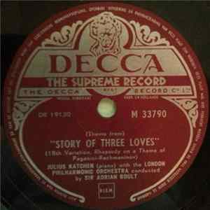 Julius Katchen - Story Of Three Loves / In An 18th Century Drawing Room FLAC album