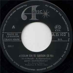 Adiss Harmandyan - Assoum Em Te Siroum Er Na / Ary Yar FLAC album