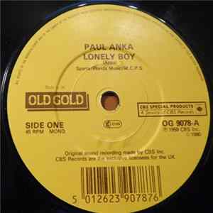Paul Anka - Lonely Boy FLAC album