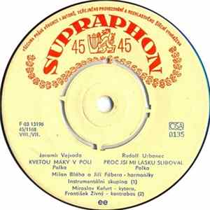 Milan Bláha A Jiří Fábera - Kvetou Máky V Poli FLAC album