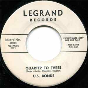 U.S. Bonds - Quarter To Three FLAC album